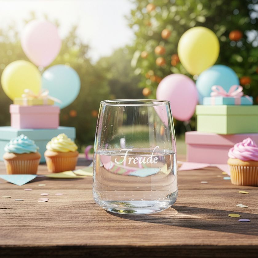 Freude genießen – Jeder Schluck ein Lächeln