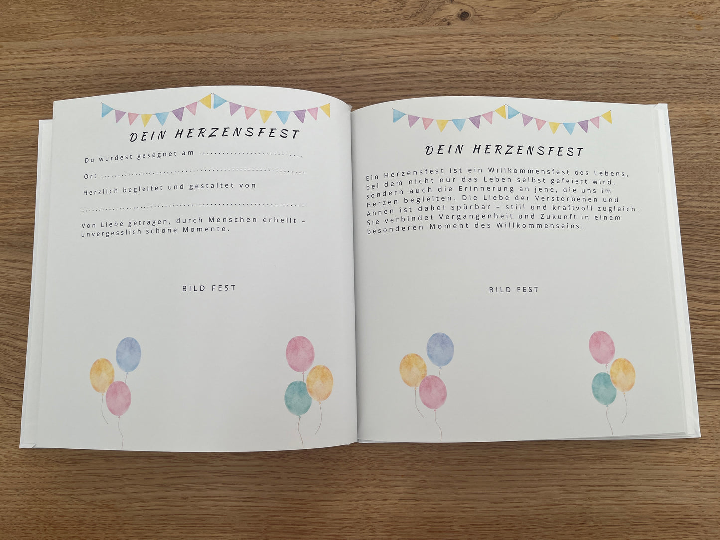 Herzensfest – Ein Album so einzigartig wie euer Kind